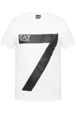 T-shirt z nadrukowanym logo, zdjęcie 1 T-shirt z nadrukowanym logo od EA7 Emporio Armani